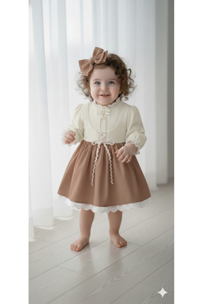 Mirace Styl Rochie vintage pentru copii, rochie de seara, rochie pentru nunta...