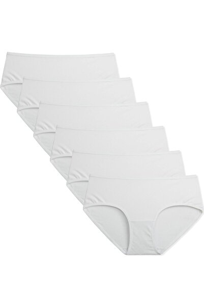 KoNFoRX Mid Rise Hipster Panties 6 Pack – Cotton, Everyday Comfortable Wear