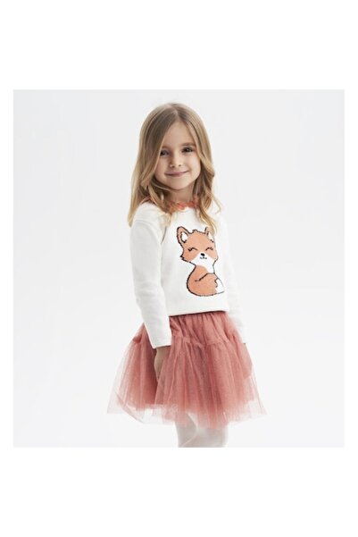 İDO Fustă din tul cu sclipici pentru fete