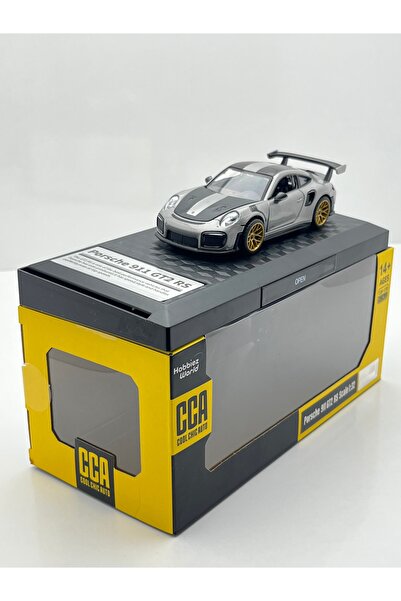 HOBBİEZ WORLD نموذج سيارة بورش 911 GTS RS مصبوب بمقياس 1/32 منتج مرخص