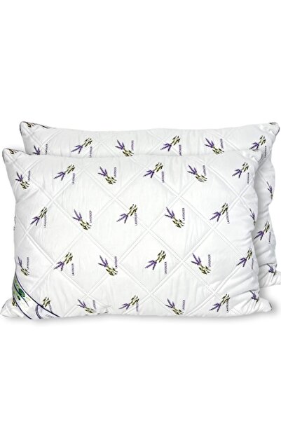 Lenjeria Pufoasa Set of 2 Lavender Pillows, Quilted, Premium 50x70cm