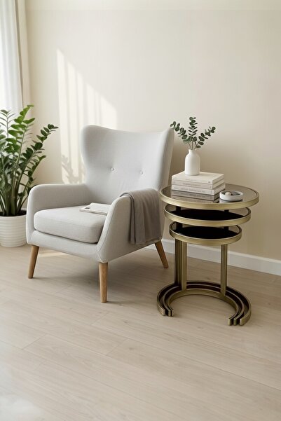 YerginDesign LIZA ESKİTME ZİGON SEHPA