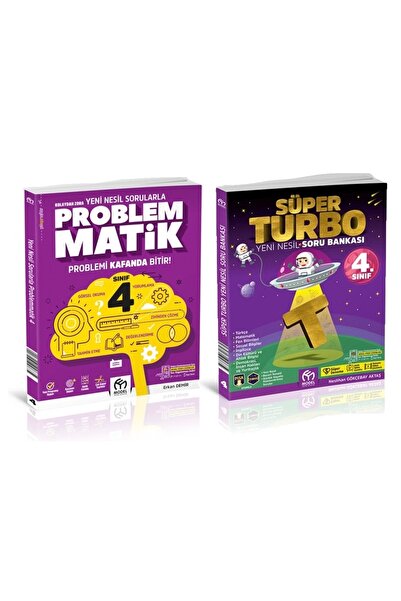 Model Eğitim Yayınları Model 4.Sınıf Süper Turbo Soru Bankası + 4.Sınıf Probl...