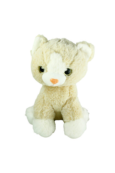 Magicway Plush Toy Sitting Cat 23cm My Playmate Sleeping Companion High Quali...
