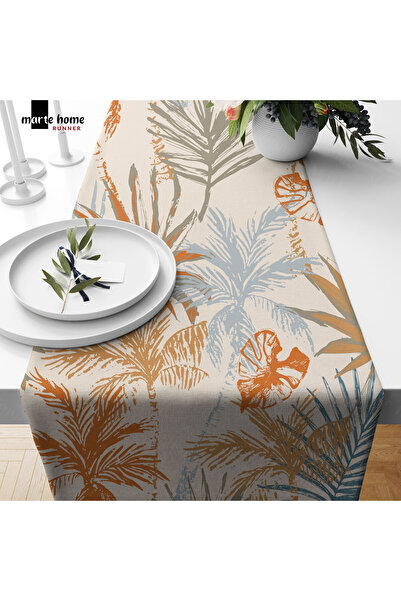 Marte Home Colorful Patterned Digital Printed Runner 50X150 cm