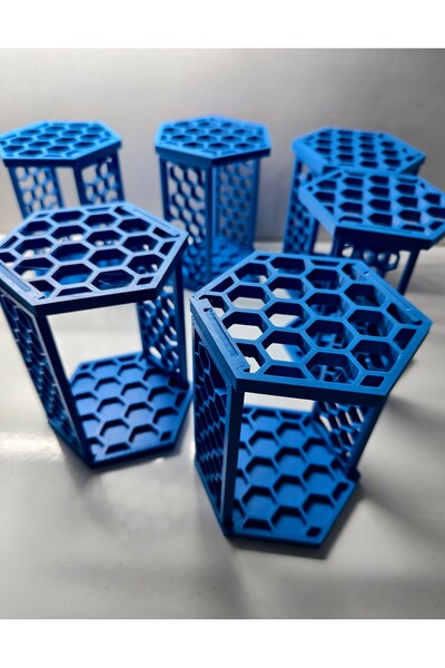 BYD3DTEKNO bYd 3D Tekno RESİM FIRÇA STANDI, RESİM FIRÇA KUTUSU, BOYA FIRÇA KO...