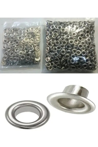 Dostek Branda Kenarı 24 No Metal Pullu Kuş Gözü Kapsülü (1000 Takım)