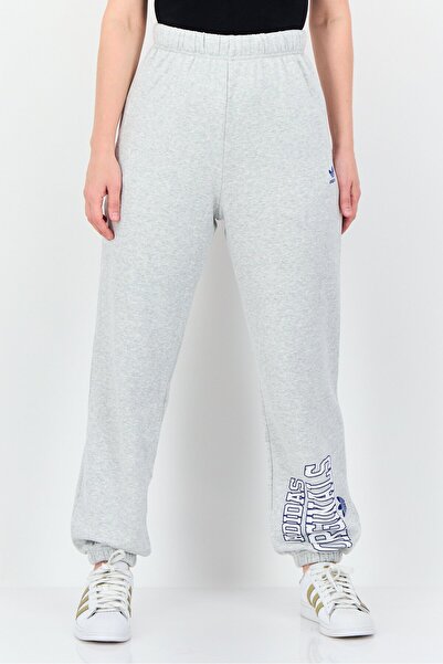 adidas Women Regular Fit Outdoor Track Pants, Light Grey Heather