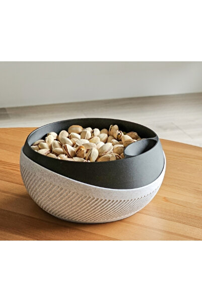 Laraheiser Compartmented Snack Bowl - Functional Snack Plate and Storage Cont...