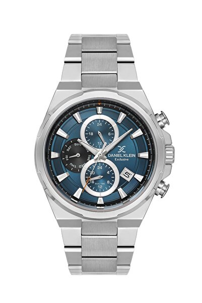 Daniel Klein Dial Blue Band Silver Color Gift Packaged Internal Indicators Ac...