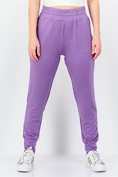 hummel Women Sportswear Fit Outdoor Sweatpants, Purple