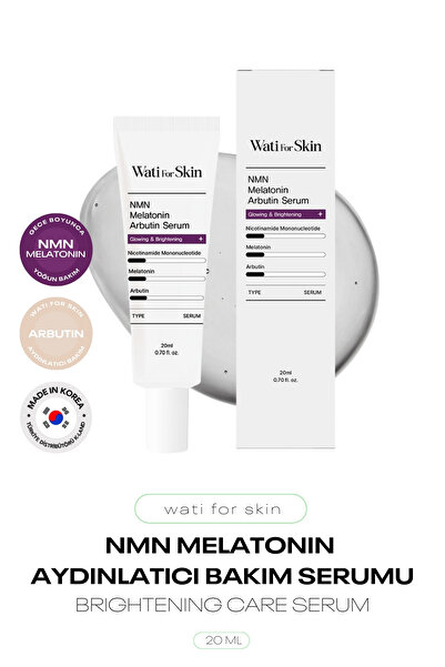 wati for skin NMN Melatonin Arbutin İçeren Aydınlatıcı Serum Nmn Melatonin Ar...