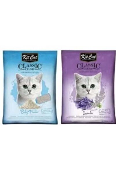 Kit Kat رمل للقطط برائحة بودرة الأطفال واللافندر، 10 لترات