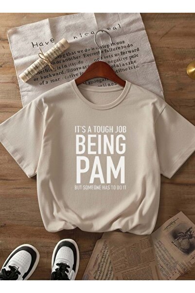 Trend Sizde تي شيرت بيج بينج بام مطبوع برقبة دائرية للجنسين