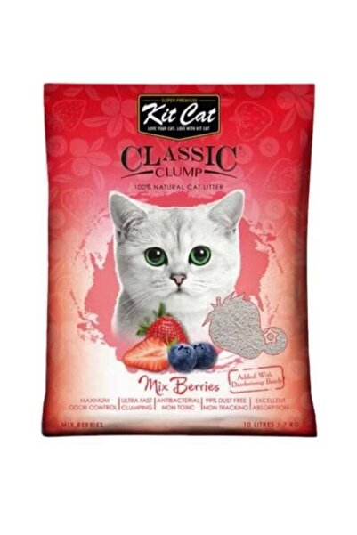 Kit Kat Classic Cat Litter with Strawberry and Mixed Berry Scent 10L