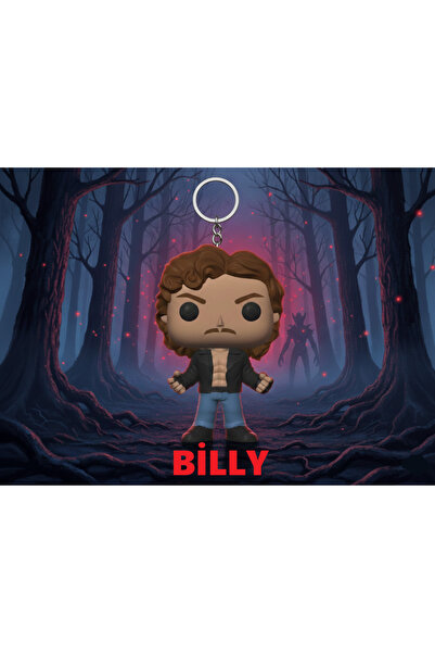 FreshWolf Stranger Things Billy Funko Pop Keychain