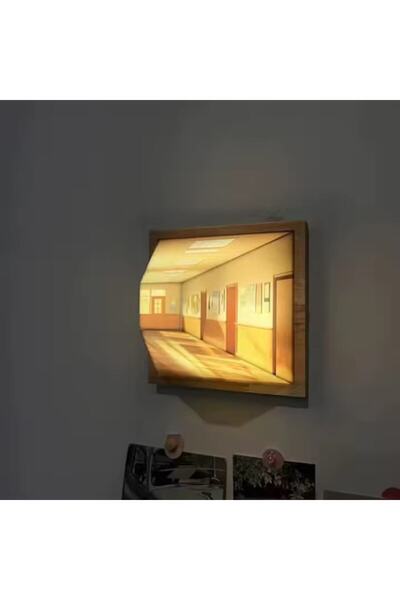 telux Τρισδιάστατη διακοσμητική λάμπα με εφέ σήραγγας – LED οπτική ψευδαίσθηση