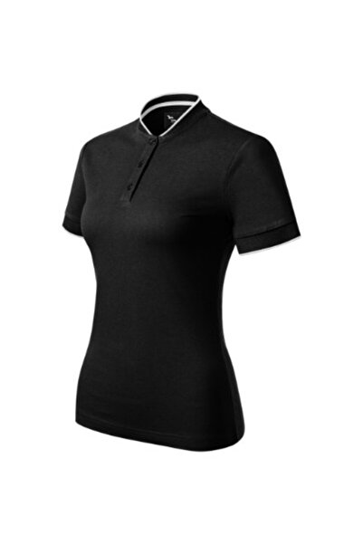 Malfini Women's polo shirt, Diamond 274, Black XS