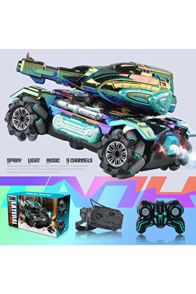 Choice سيارة MK743-LV-S RC للرش بتردد 2.4 جيجا هرتز، سيارة حركات بهلوانية ربا...