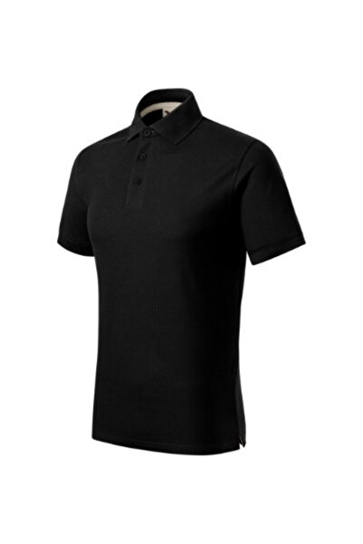 Malfini Tricou polo bărbătesc, Prime (GOTS) 234, M Negru