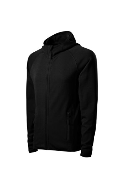 Malfini Hanorac bărbătesc din fleece elastic, Malfini, Direct 417 M Negru