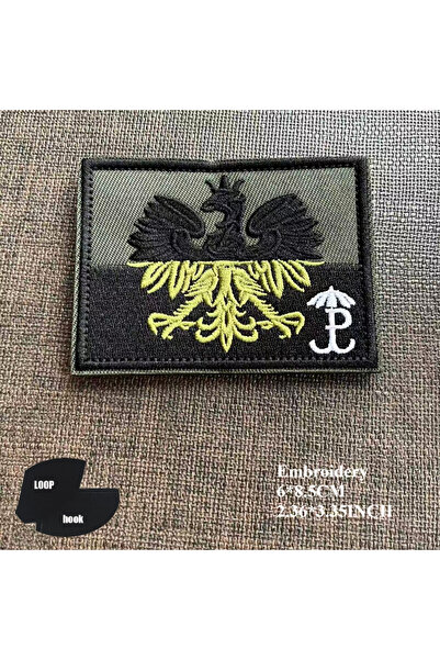 Choice4 Poland-embroidery-4 Poland Flag Embroidery Patches Polish Eagle Army ...