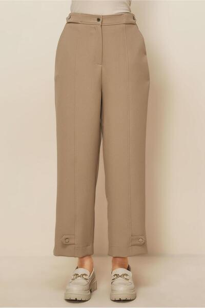 Alvina Button Detail Pants 70943