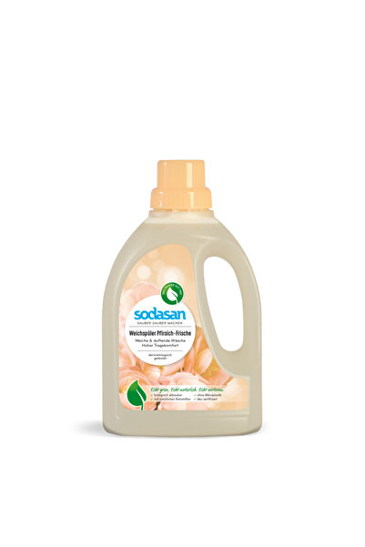 Sodasan Омекотител за тъкани Fresh Organic с праскова и алое вера 750 мл