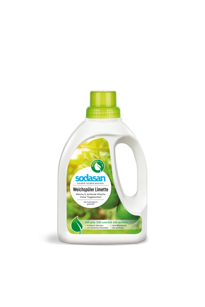 Sodasan Organic Fabric Conditioner with Lime 750 ml