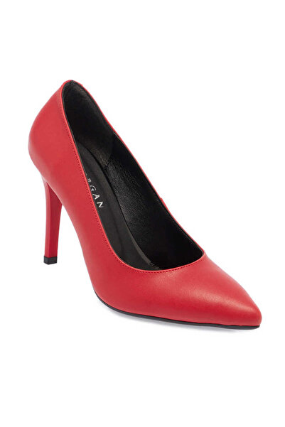 Tergan Kırmızı Vegan Kadın Stiletto - K24I1AY67394-Q4A