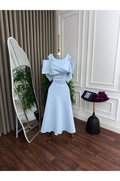 BTROON Medical evening dress with hand embroidery