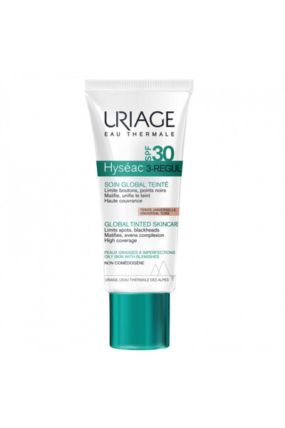 Uriage Tinted cream with SPF 30 Hyseac 3-Regul, Uriage, 40 ml