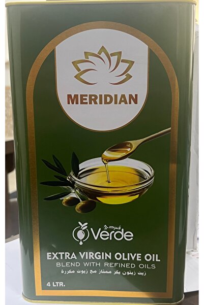 Meridian زيت زيتون بكر ممتاز من نوع فيردي، عبوة 4 لتر