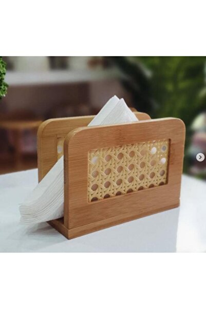 MİEN Mien-1176 Bamboo Hazeran Napkin Holder