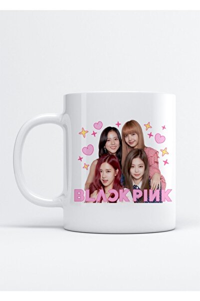 MAĞAZA DEPOM Blackpink Baskılı Porselen Kupa Bardak