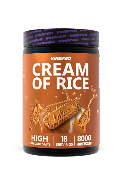 vingpro CREAM OF RİCE 800GR 16 SERVİS LOTUS AROMALI