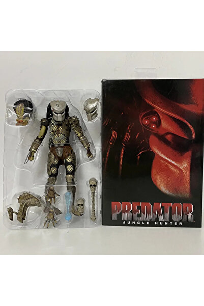 Choice1 مع صندوق NECA Alien Jungle Hunter Predator Action Figure Model Toy Bo...