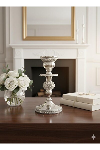 Sembol LAVIN ŞAMDAN KROM 10X10X15 CM