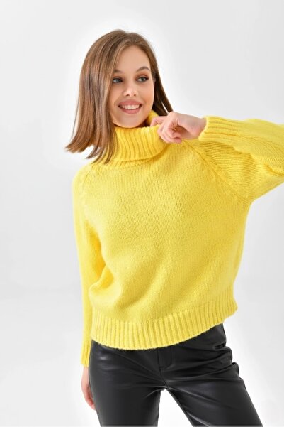 CARLA MARA Women's Turtleneck Ribbed Knit Knitwear Sweater