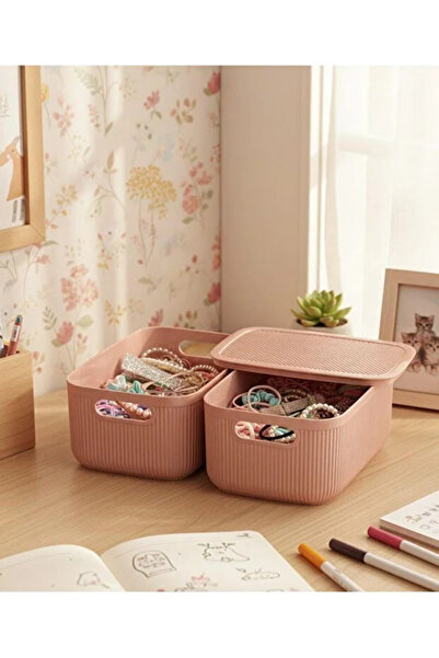 Impress 2 Pcs Multi-Purpose Storage Box with Lid – 2.4 Lt Plastic Organizer, ...