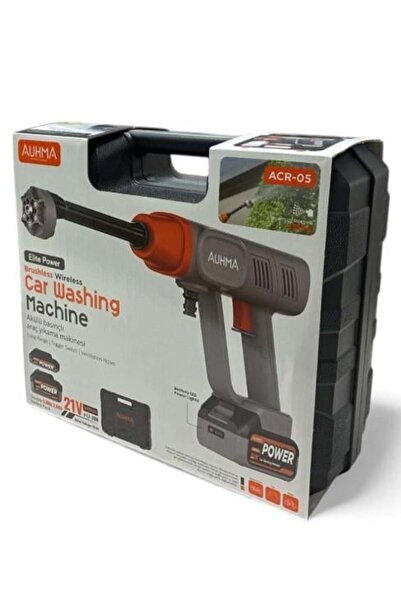 auhma ACR-05 Akülü Basınçlı Yıkama Makinesi 18.000rpm 335psi 21v 25.000mAH 17...