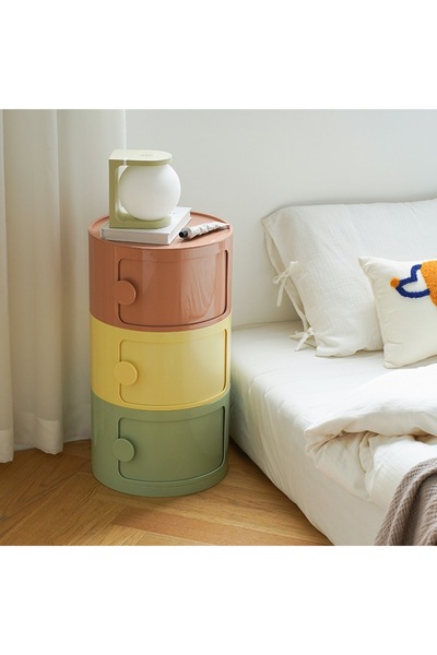 miniforms Duru 3 Çekmeceli Komodin Pembe