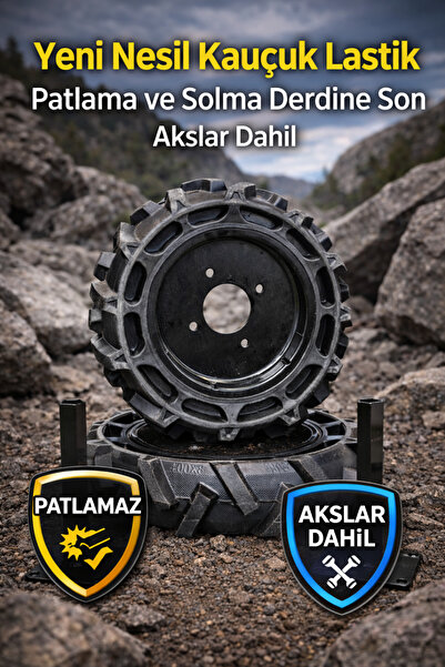 DALAZ MAKİNA DALAZ, Yağmur Çapa Makinesi UYUMLU DOLGU TEKER,PATLAMAZ LASTİK 4...