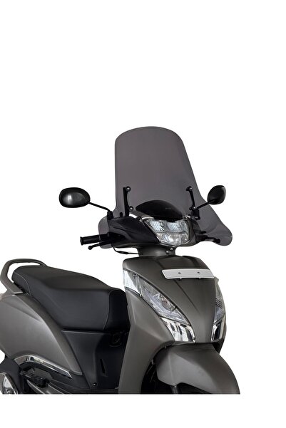 ABV TVS Jupiter 110-125 El Korumalı Füme Tur Camı 58x72 cm (23-26) + Bağlantı...