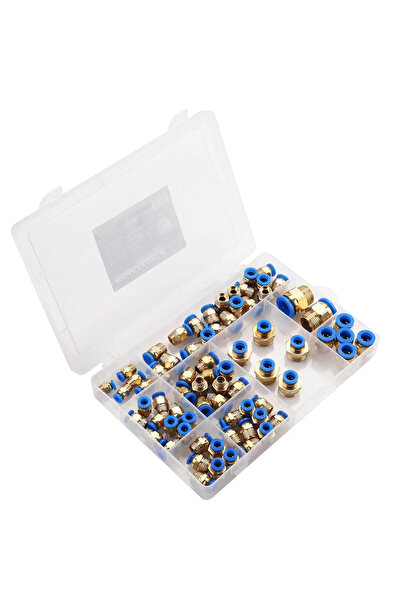 Kraft&dele Set de conectori rapidi pneumatici, Kraft&Dele, 72 bucăți 4–16 mm,...