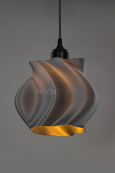 lumenistanbul NİVELA SARKIT FÜME SİYAH TESİSAT