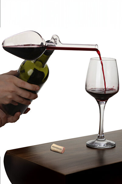 mvinyo ŞARAP SUNUM PAYLAŞTIRICI HAVALANDIRICI CAM Centellino Wine Aerator