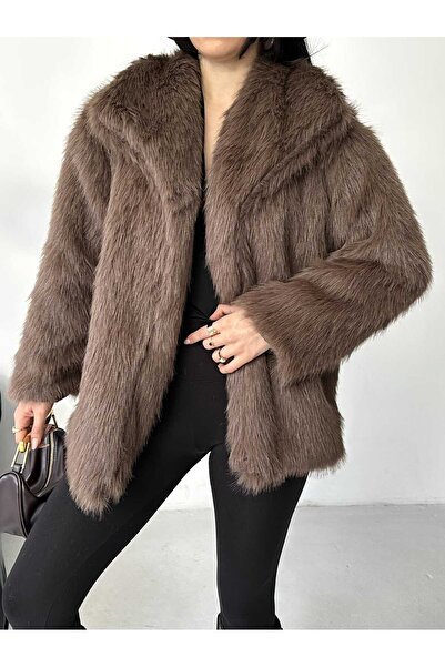 MYGİYİMİSTANBUL Tina Fur Coat