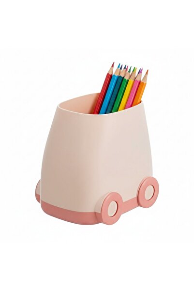 Şehir Online Mağazacılık Fun Vehicle Motif Desktop Pen Holder Organizer - Chi...