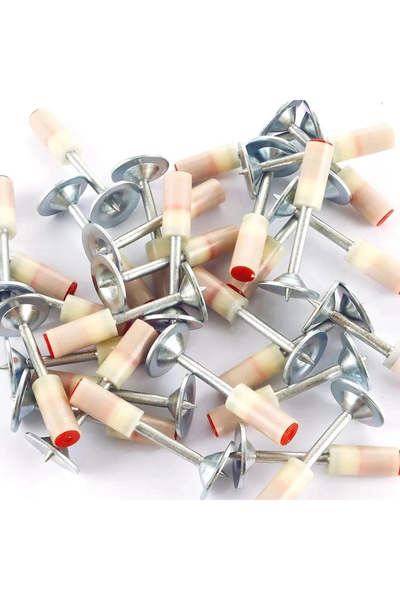 TOOLSPAZAR Pul Başlı Barutlu Çivi EEA412 (100 Adet)